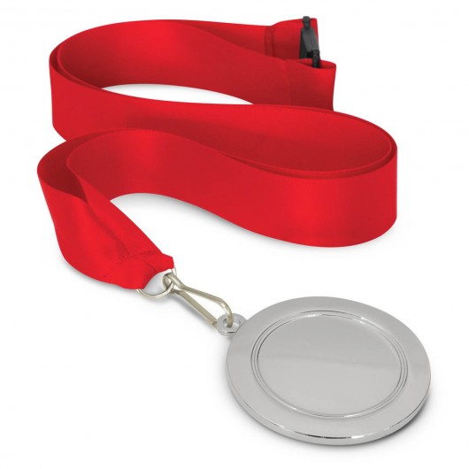 Red Promotional Medals